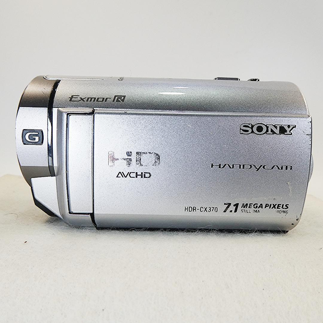 ソニーHDR-CX370V動作良好フルハイビジョン HDDデジタルビデオカメラ