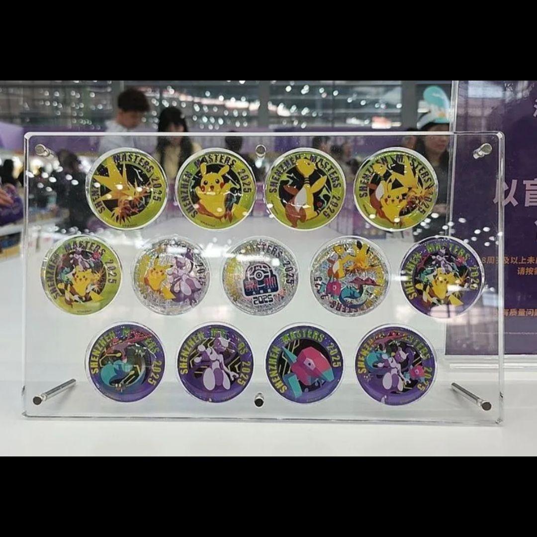2025深センマスターズ記念缶バッジブラインドボックス1BOXポケモンカード限定