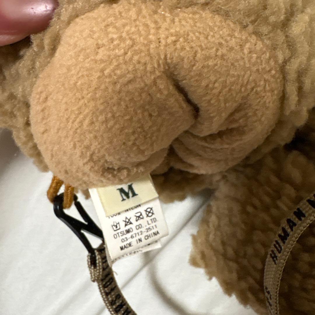 HUMAN MADE ボアミトン　ベージュ