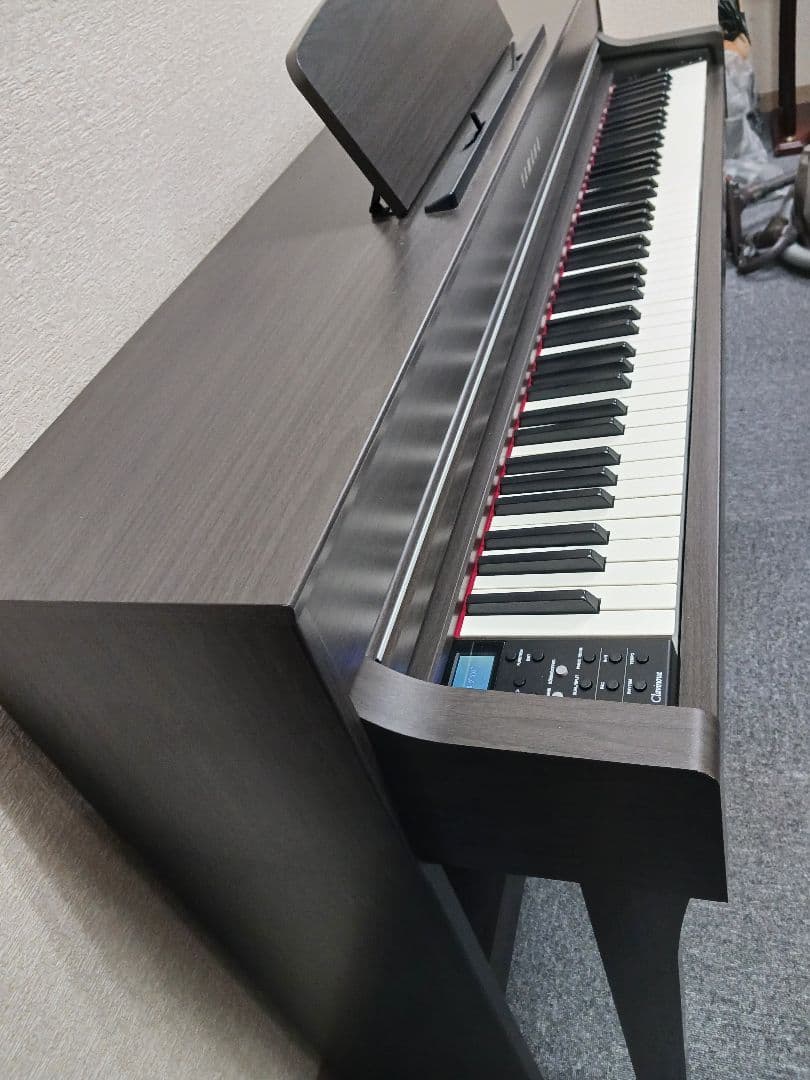 YAMAHA グラビノーバCLP635 電子ピアノ　ブラウン 美品　使用少