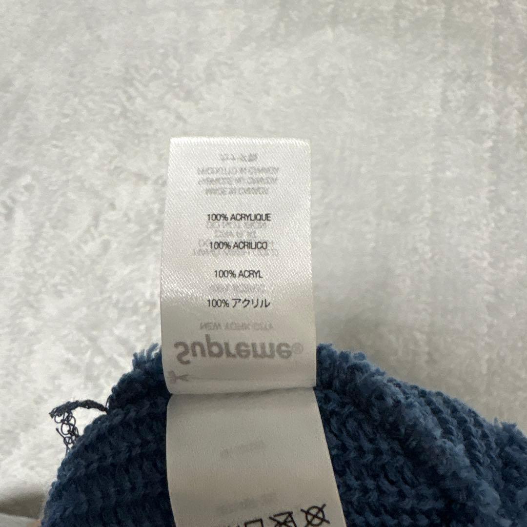 【タイムセール】Supreme Eagle Beanie ビーニー 青