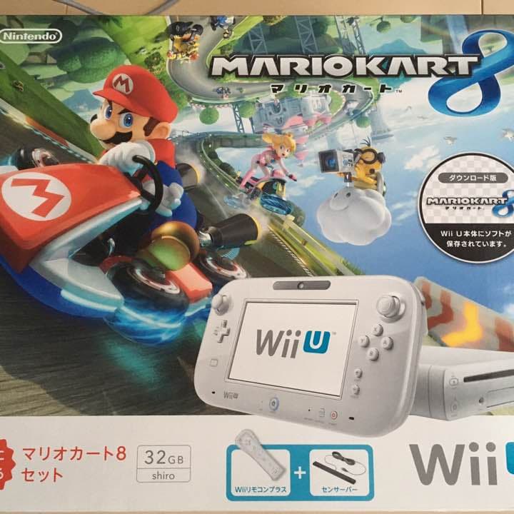 Wii u 本体＋マリオカート＋スプラトゥーン
