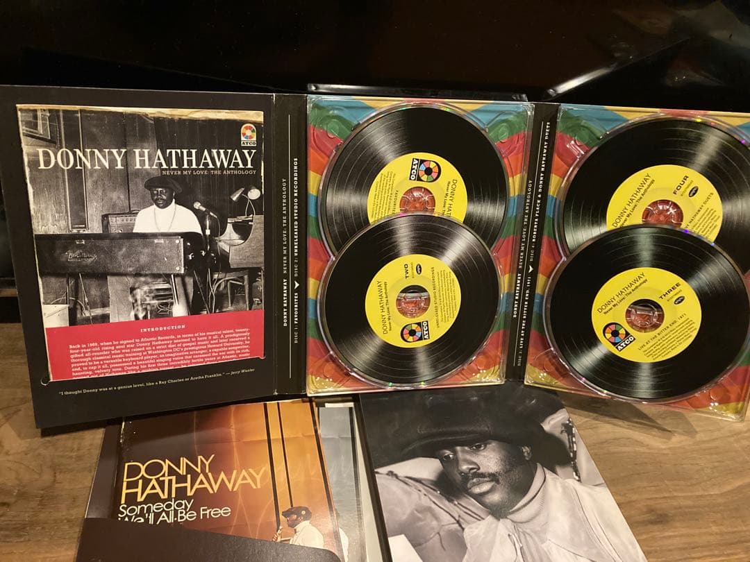Donny Hathaway-4cd box2セットダニーハサウェイドニー