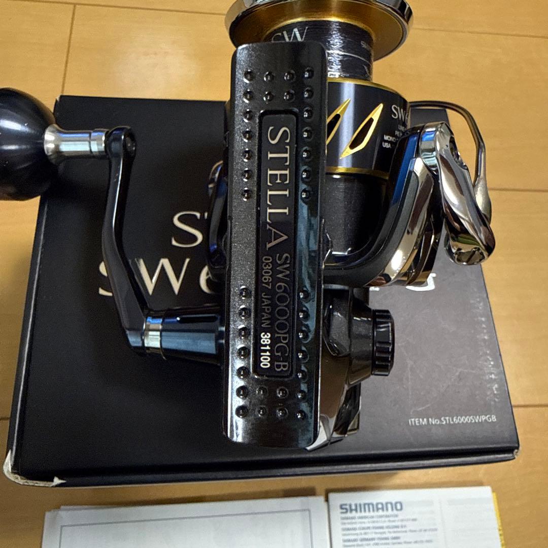 SHIMANO 13ステラSW6000 PGスピニングリール