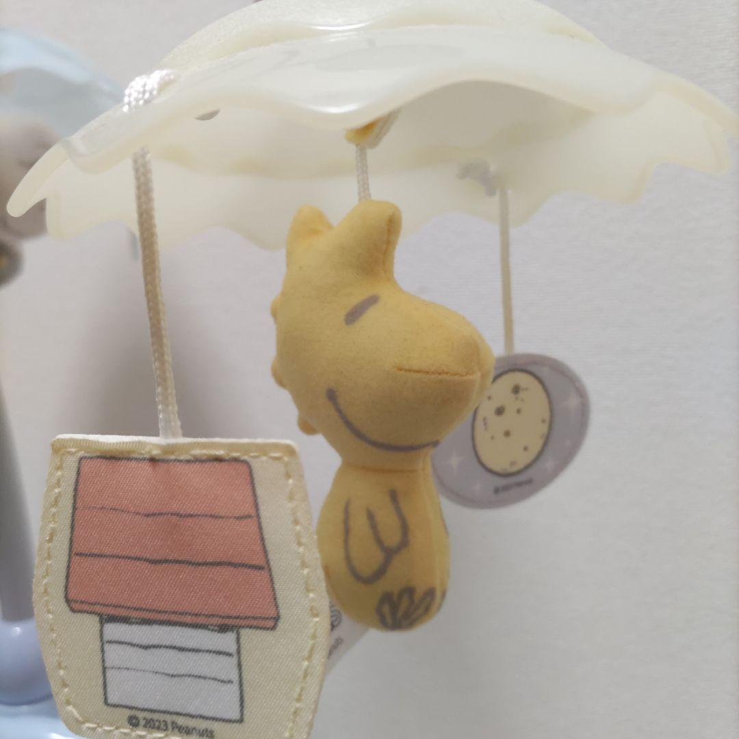 【箱・説明書付き】スヌーピー　やわらかガラガラメリープレミアム