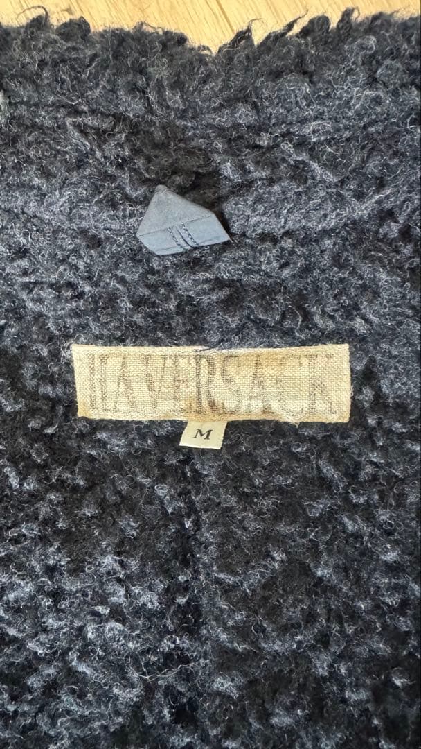 Haversack ダークnavy ボアライニングコート Mサイズ