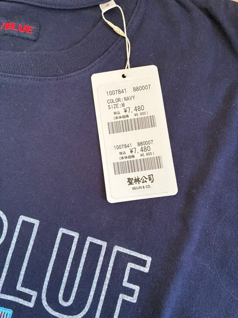 ハリウッドランチマーケット BLUE BLUE Tシャツ