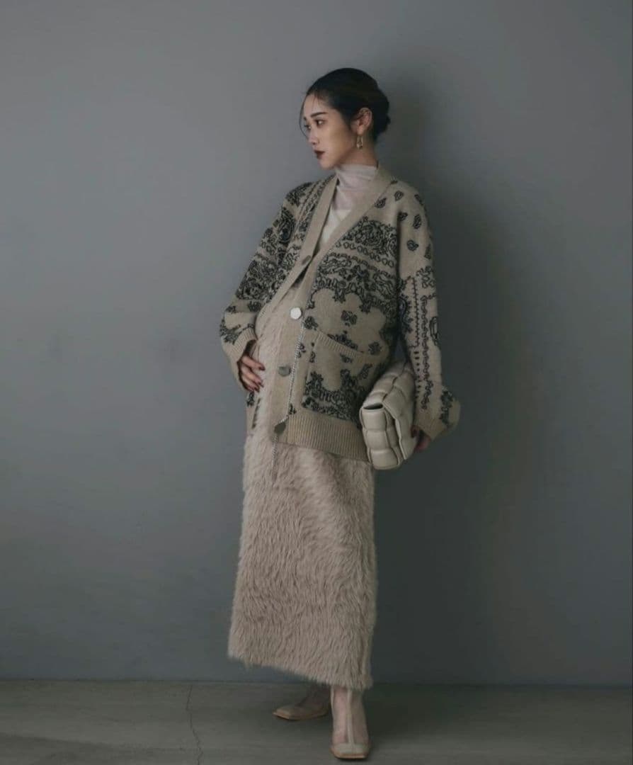 【AUBREY】Andrea&co.エレメントモダンニットカーディガンセット
