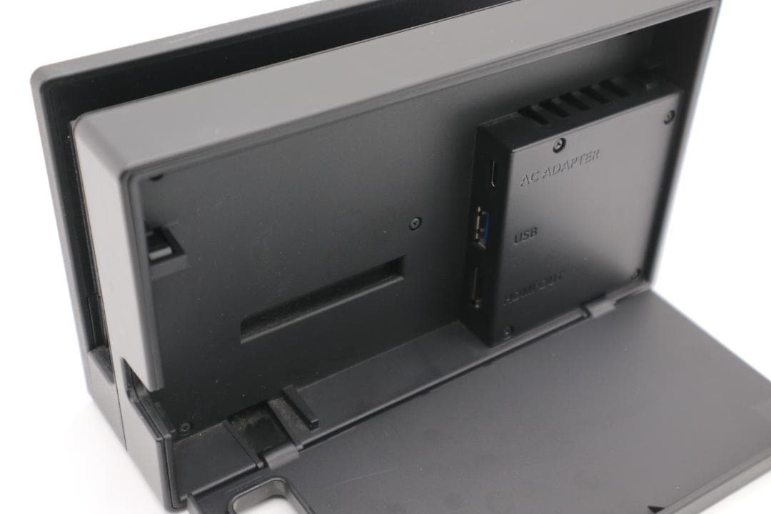 ユウ　Nintendo Switch グレー 純正 ジョイコン グリップ付