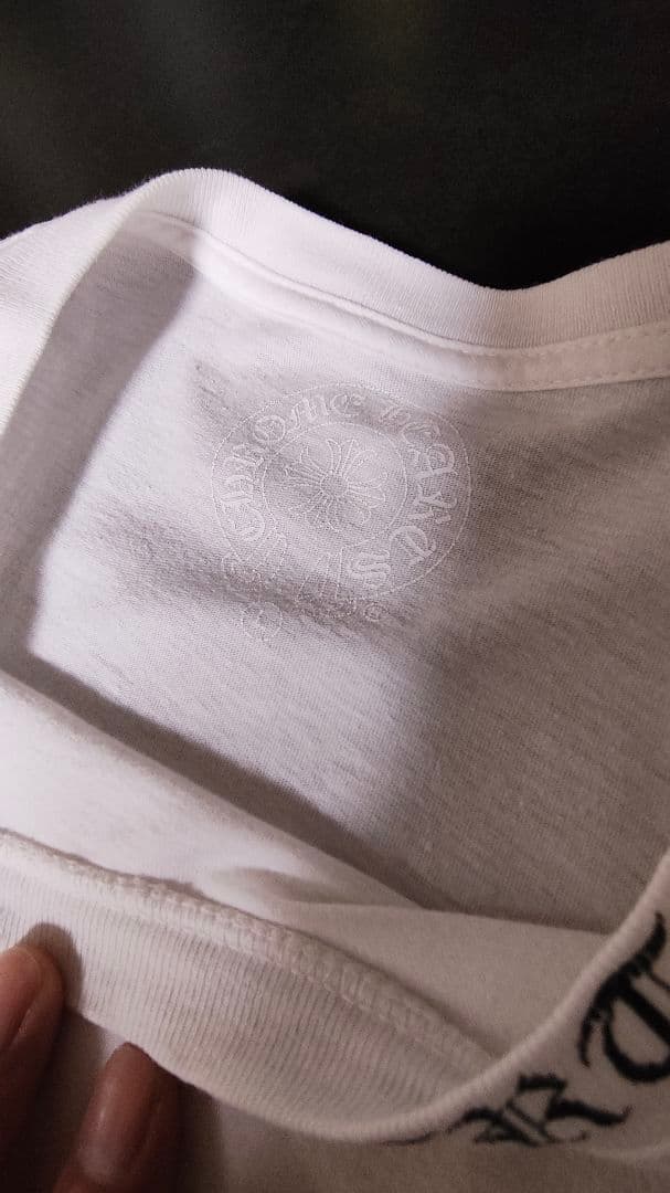【お得】クロムハーツ　tシャツ　襟ロゴ　2枚セット