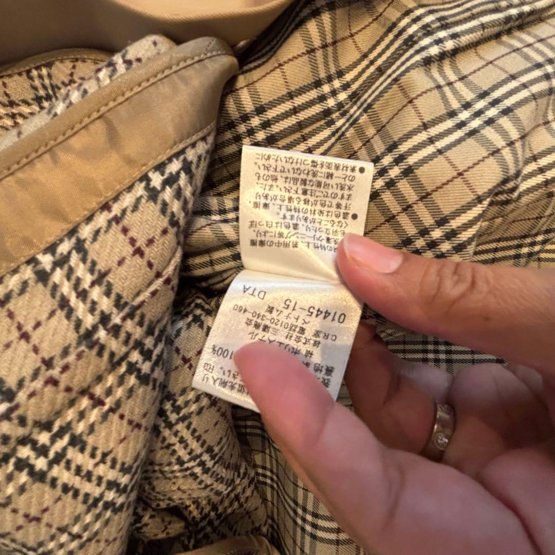 BURBERRY BLUE LABEL トレンチコート ベージュ　40 Lサイズ
