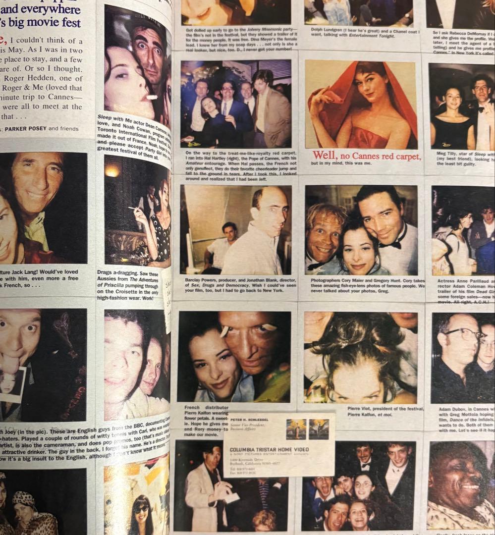 アート・デザイン・音楽 Interview. July 1994 Michelle Pfeiffer.