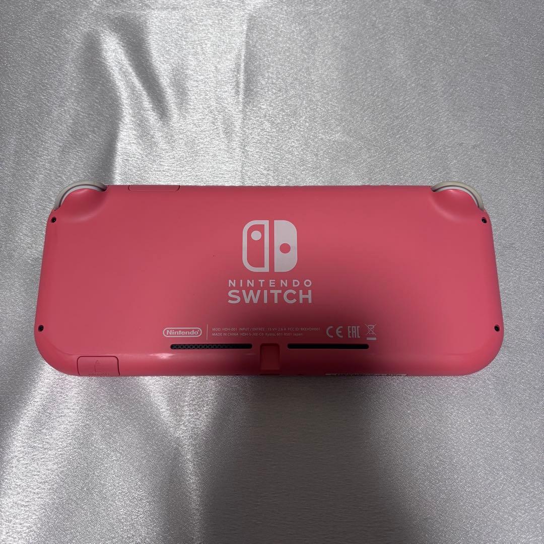 Nintendo Switch Lite コーラル 外箱充電器付き