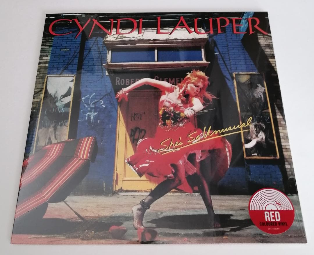 シンディ ローパー CYNDI LAUPER NYダンステリア アナログ 赤盤