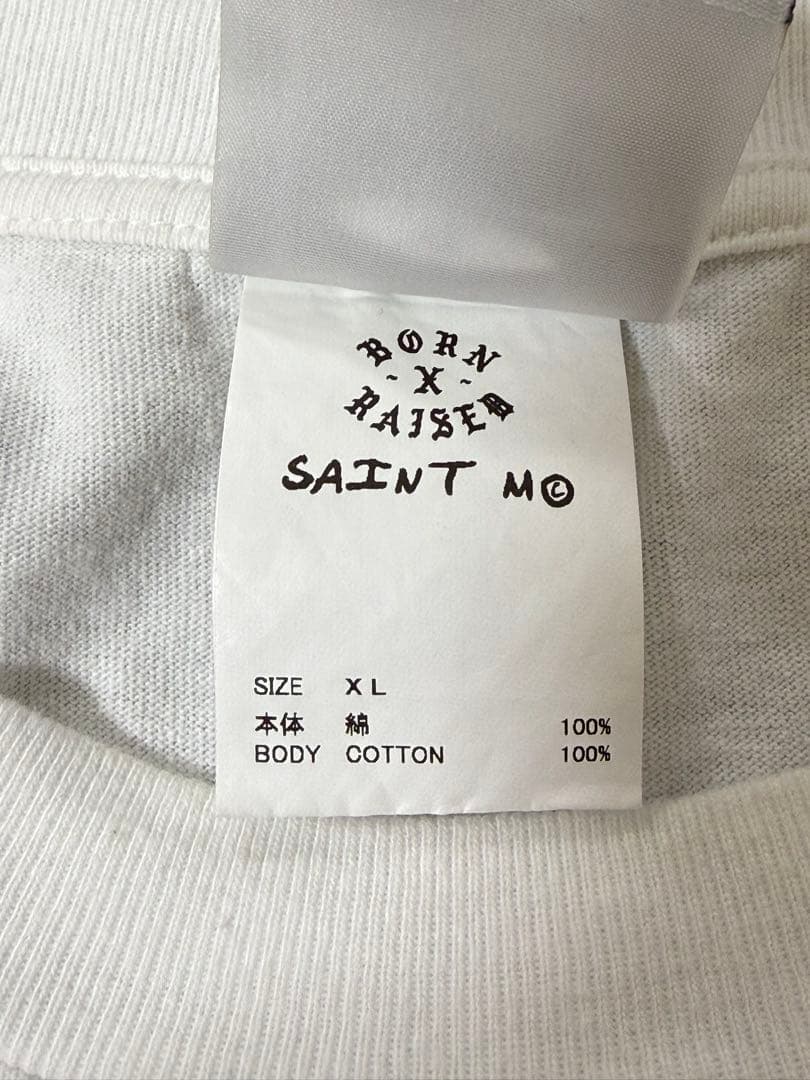 セントマイケル×ボーンレイズド 長袖TシャツXL