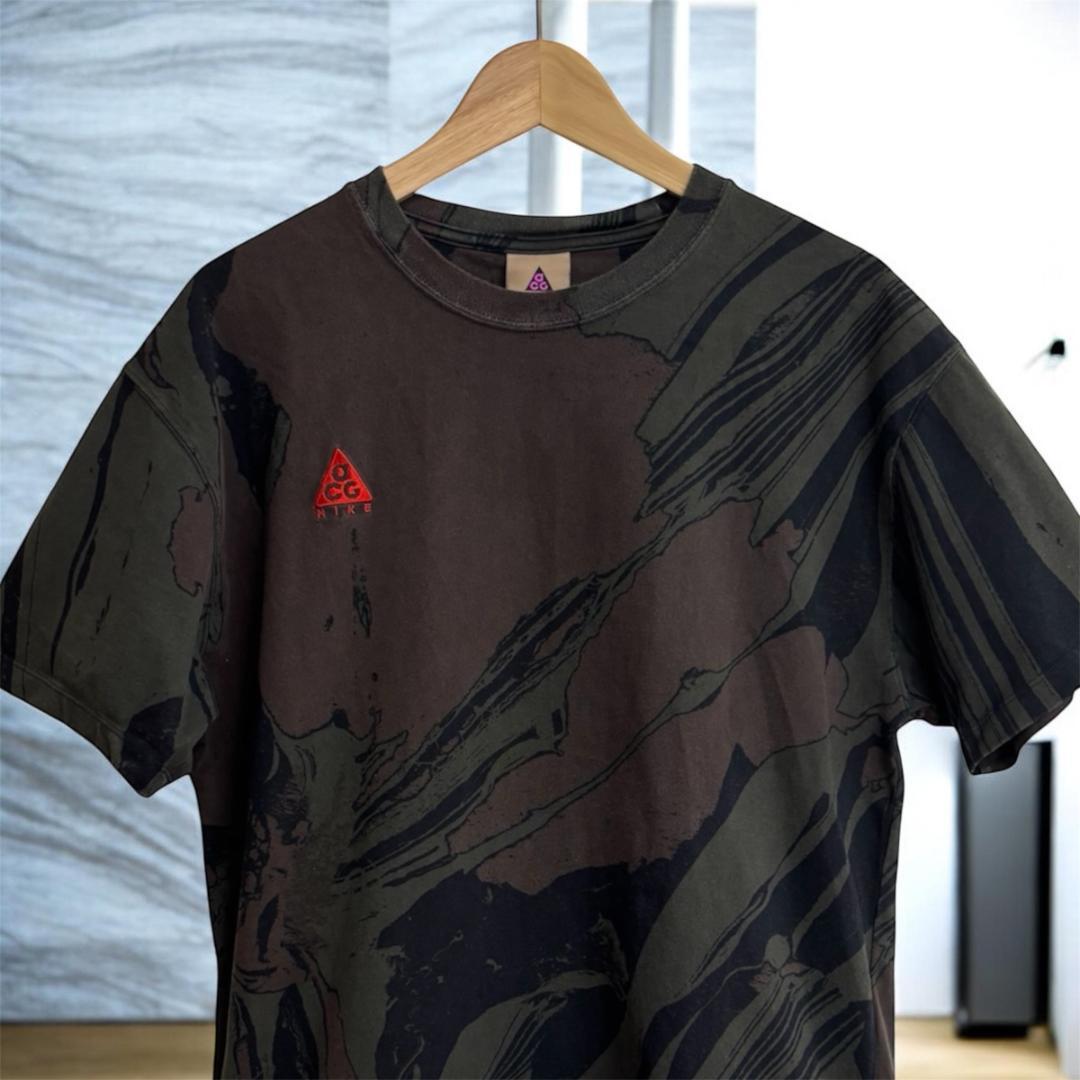 【NIKE ACG／ナイキACG】Mt. Fujiコレクション迷彩柄半袖Tシャツ