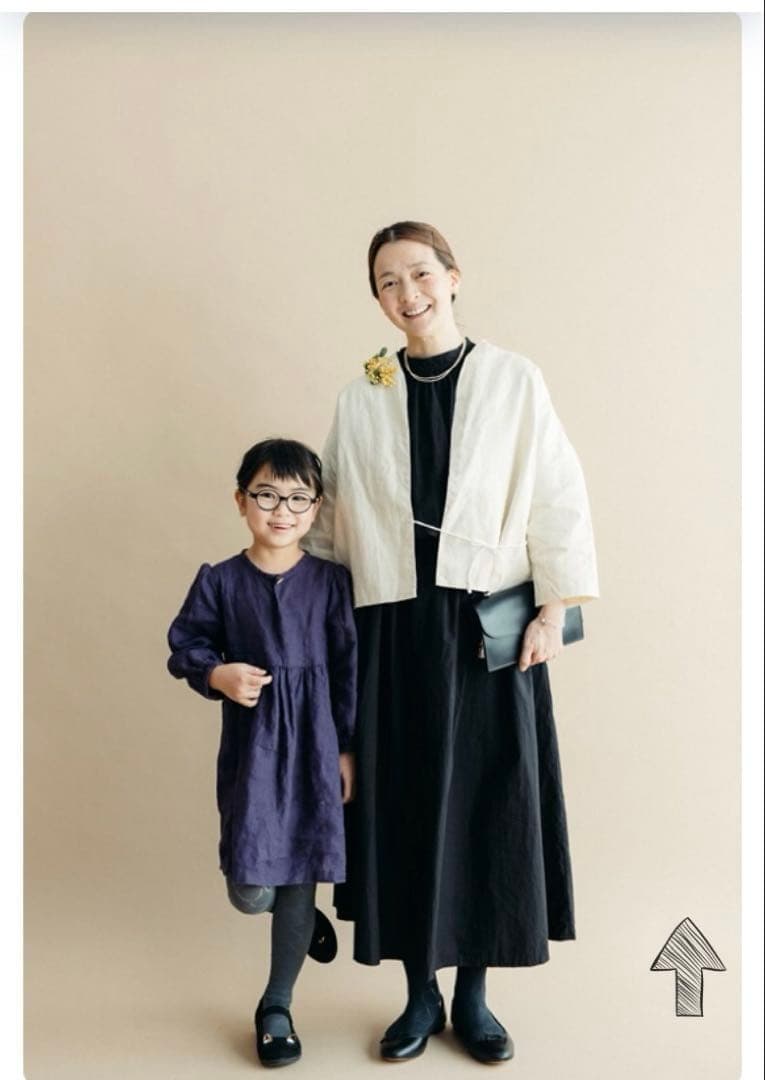 Gauze# ガーゼ HAORI 羽織りノーカラージャケット