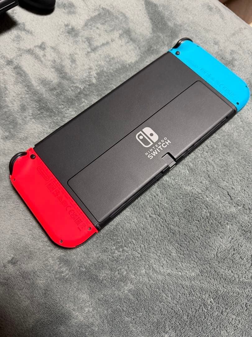 【美品】Nintendo Switch 有機EL 本体、ポーチ、SDカードセット