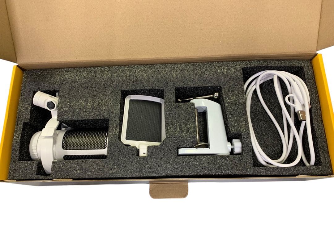 【開封済 未使用品】MAONO USB コンデンサーマイクセット DGM20S