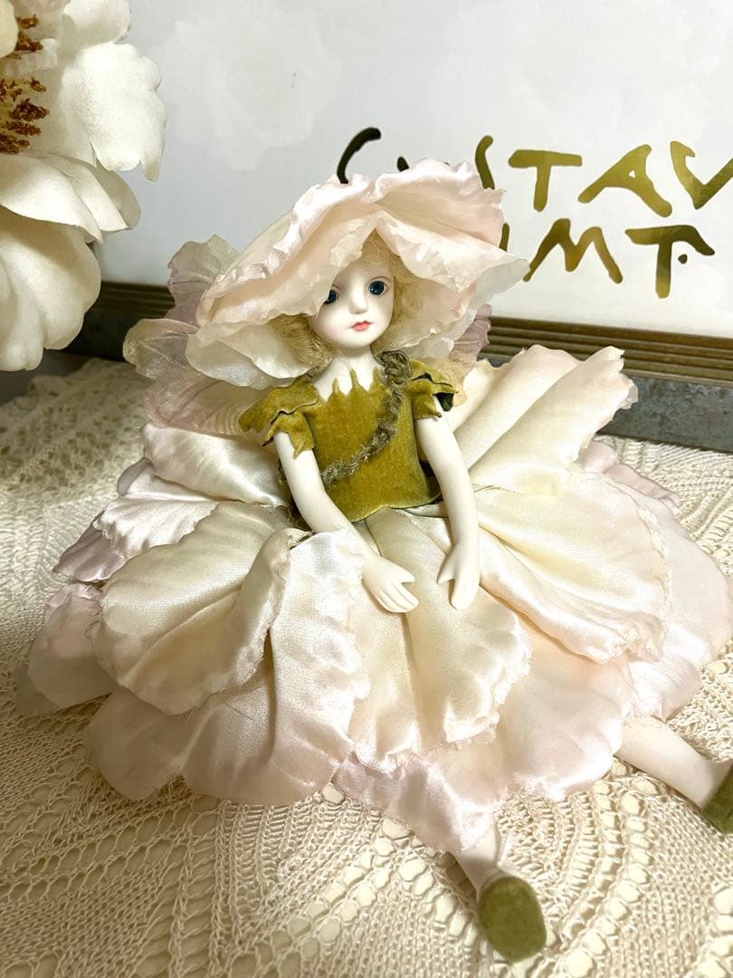 若月まりこ　ビスクドール　作家ドール　妖精シリーズ　スイートピーちゃん