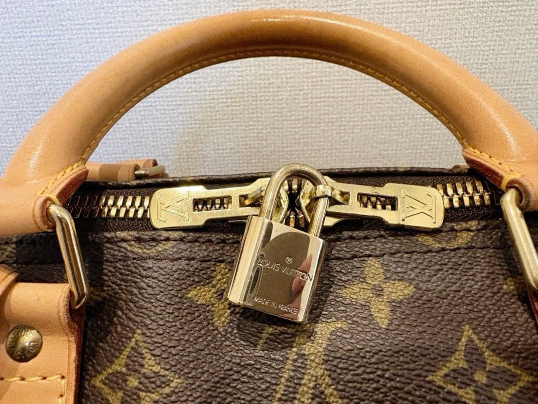 美品 Louis Vuitton ルイヴィトン モノグラム キーポル55 バッグ