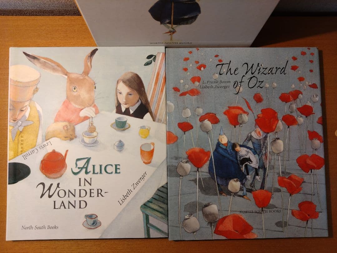 Lisbeth Zwerger/ALICE/OZ/２冊箱入り/洋書/美品/希少