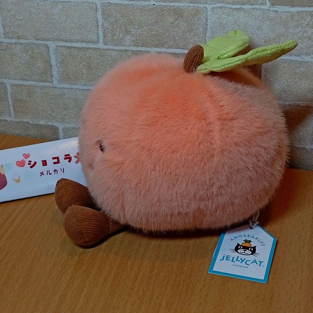  Amuseable Peachジェリーキャットもも桃ぬいぐるみ