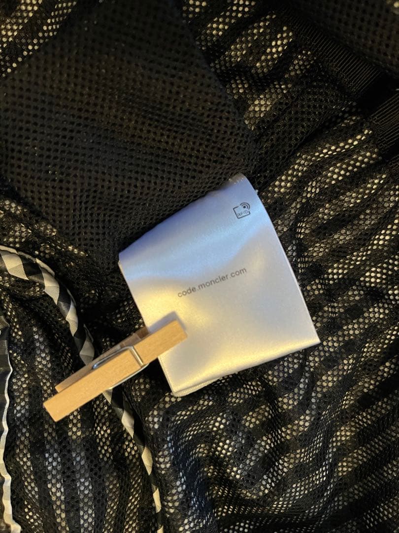n*y様 モンクレール　MONCLER ギンガムチェック柄スプリングコート　1回