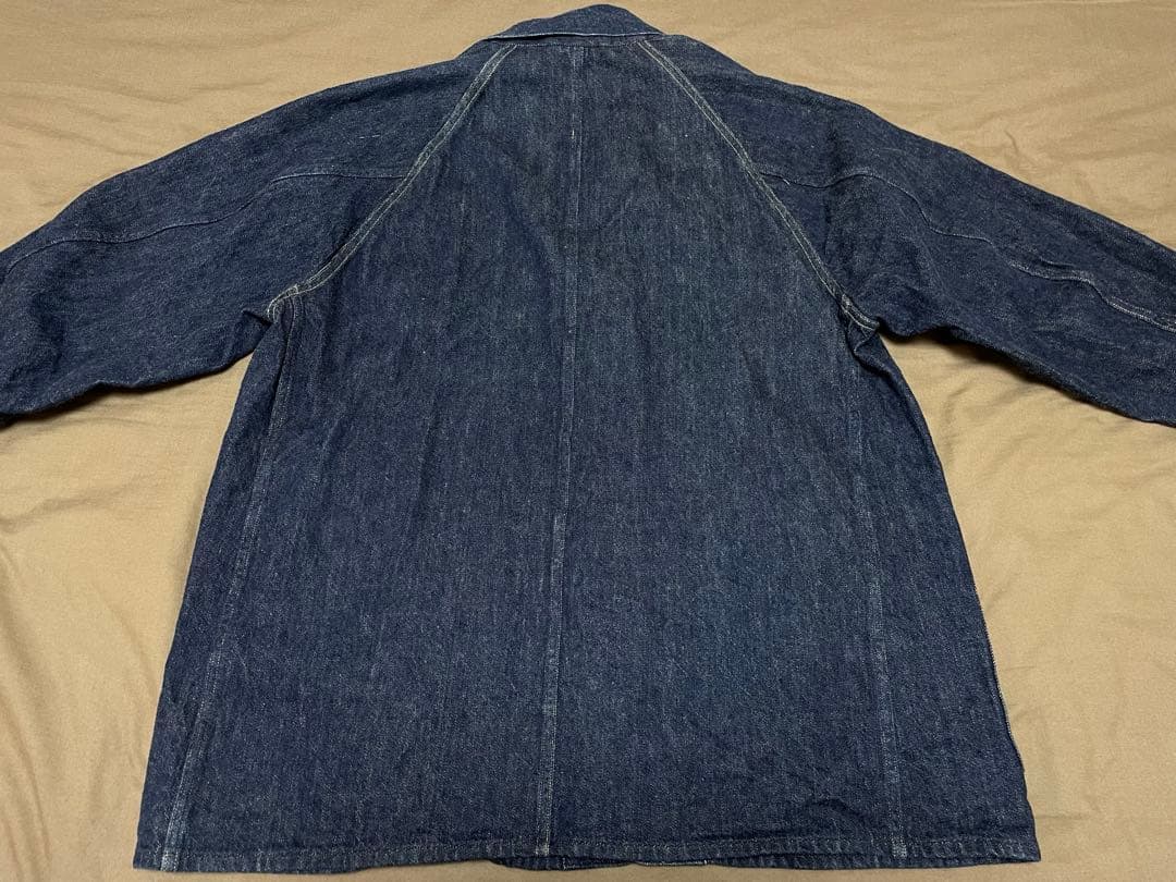 comoli デニム カバーオール size2 インディゴ 21AW
