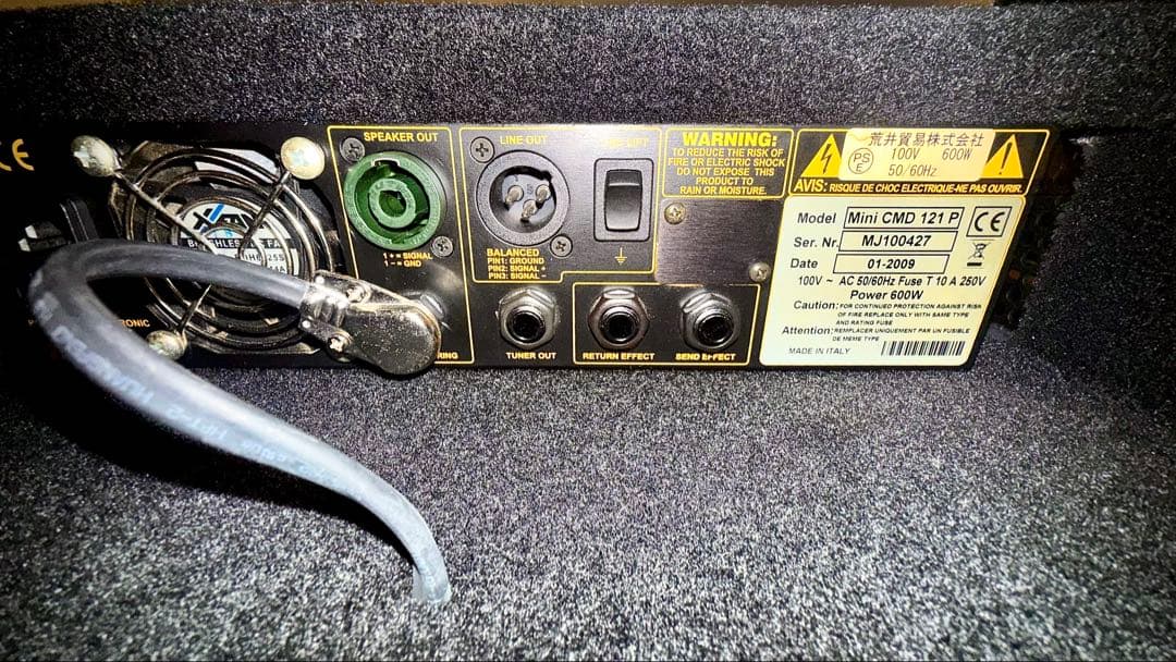 【美品】Markbass mini CMD 121P