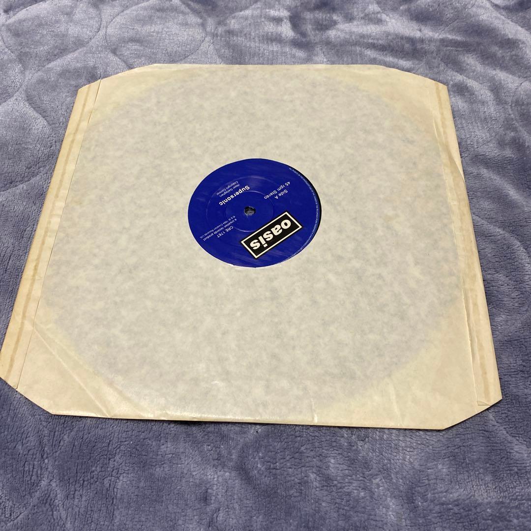oasis supersonic レコード　12inch CRE 176T