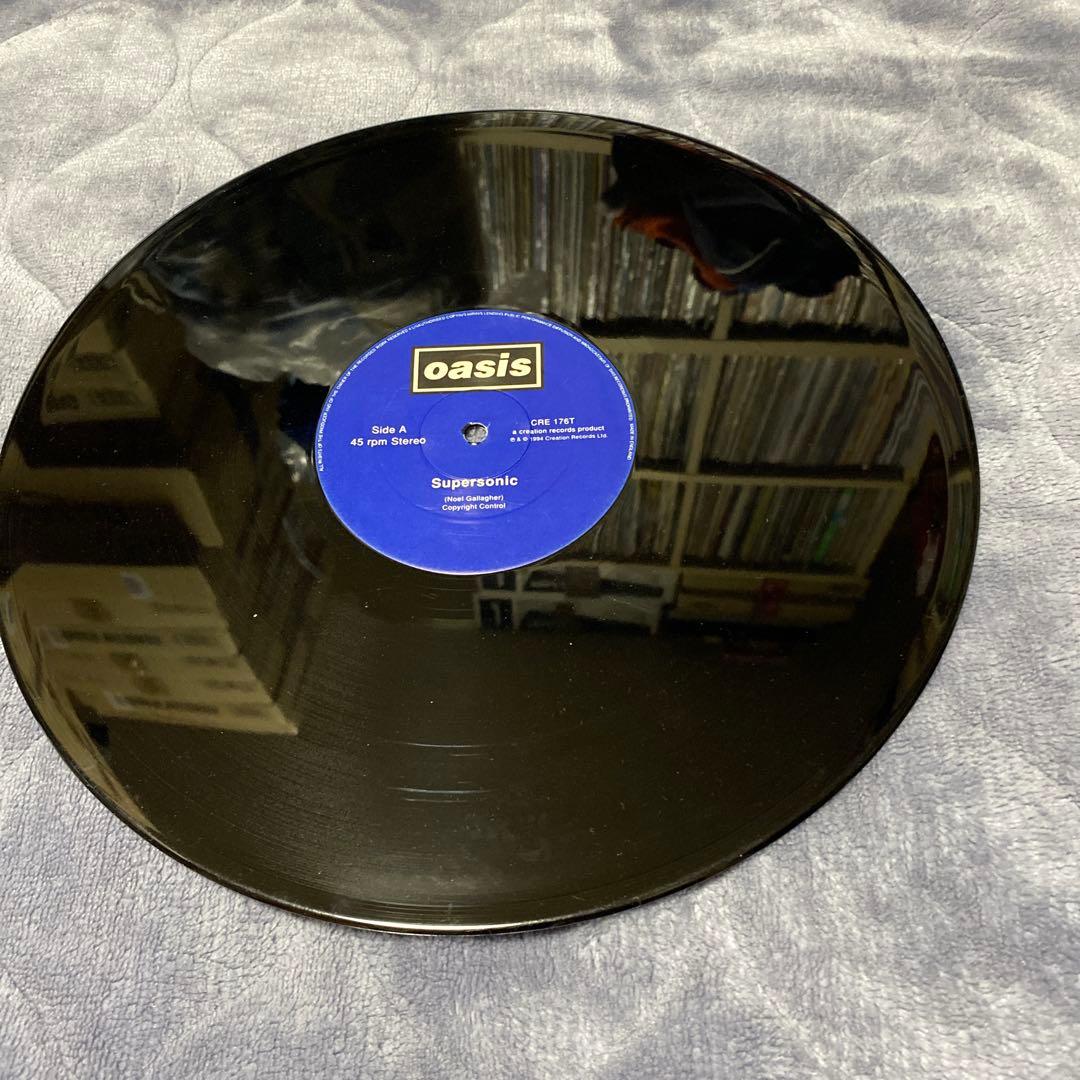 oasis supersonic レコード　12inch CRE 176T