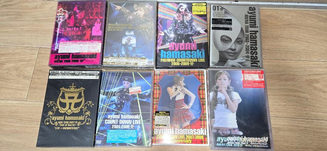 浜崎あゆみ ライブDVD８本セット