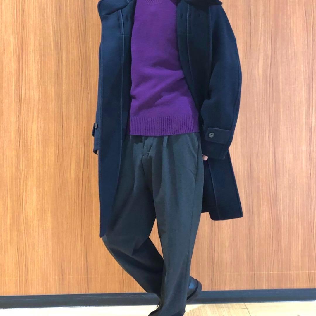 【UNIQLO】新品未使用❗ダッフルコート　NAVY　Mサイズ