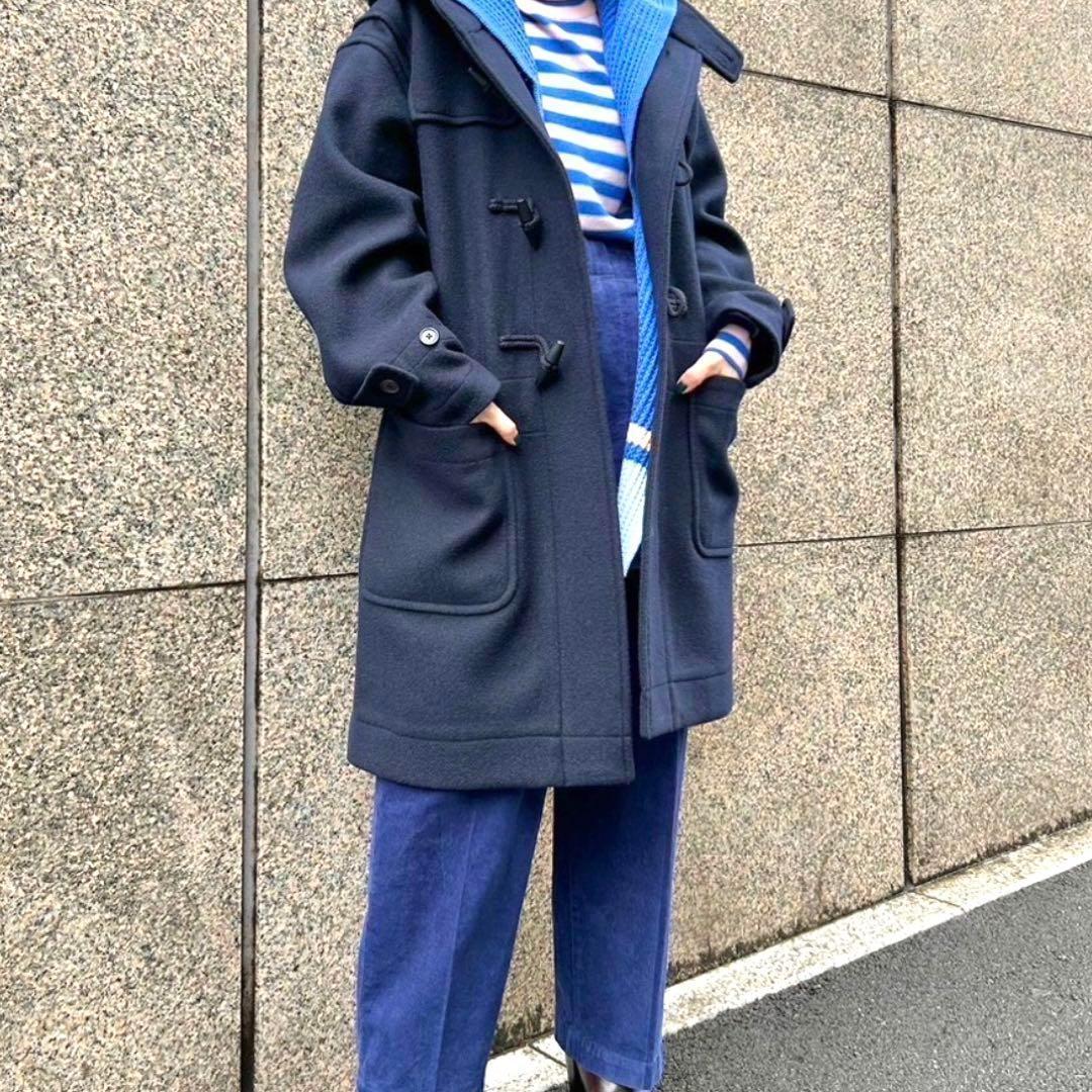 【UNIQLO】新品未使用❗ダッフルコート　NAVY　Mサイズ