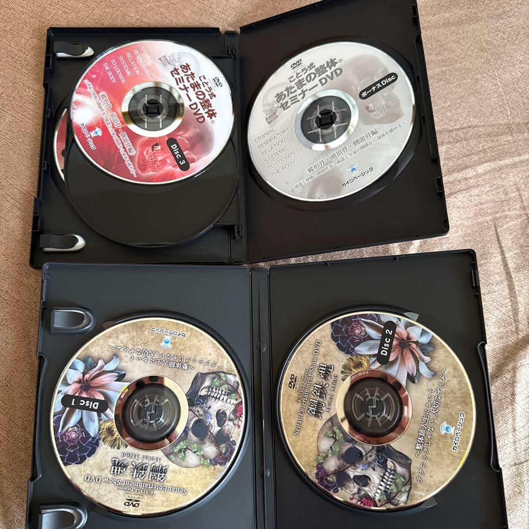 ことう式あたまの整体セミナーDVD 全6枚セット！古藤格啓先生