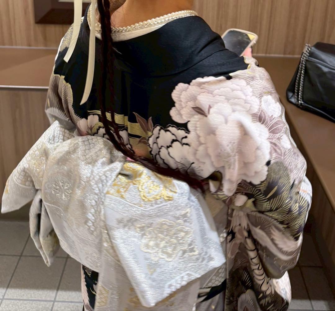 振袖フルセット　着付けに使う小物も揃えるものもほぼなし！