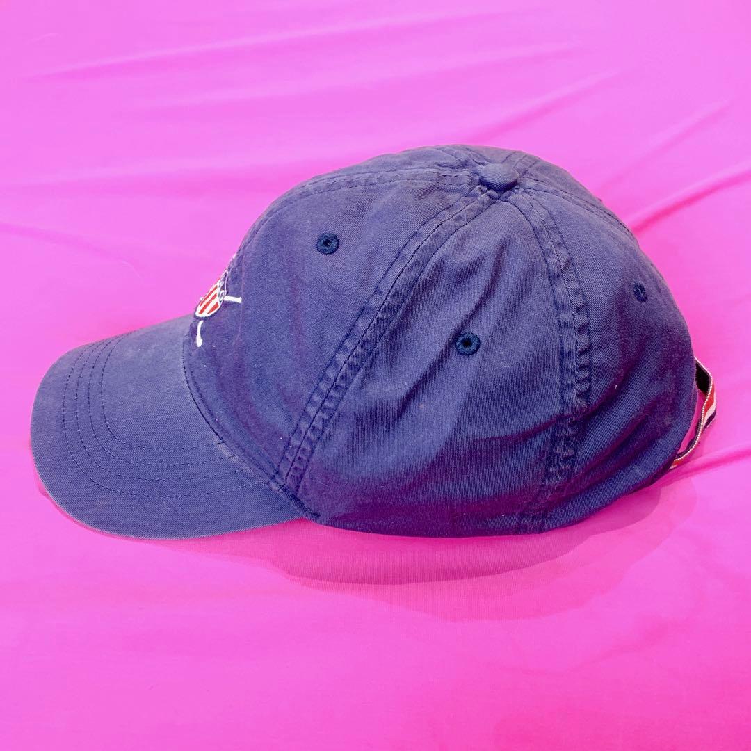 90s ポロラルフローレン ゴルフ K-SWISSロゴ 6パネルキャップ