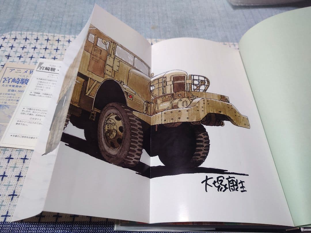 【ジブリ初版】宮崎駿 大塚康生の世界【美品】