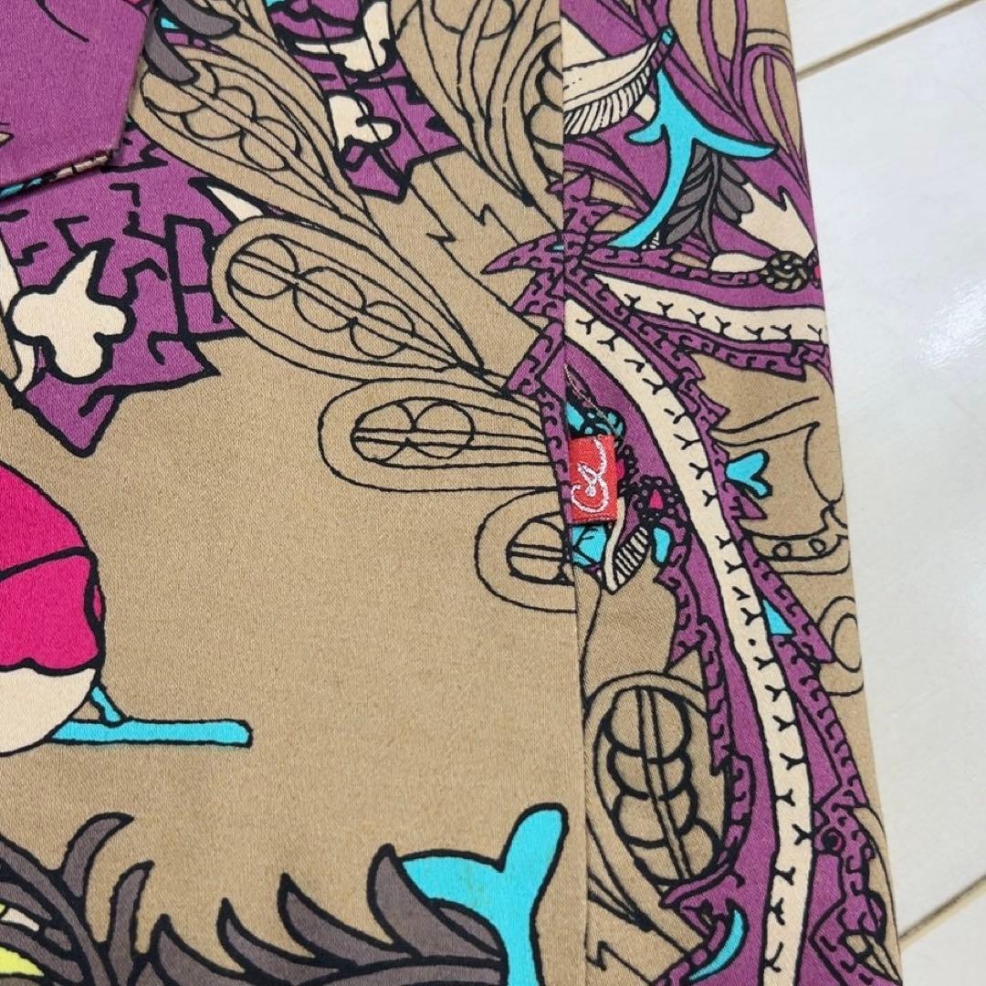 2点おまとめ☆Christian Lacroix☆総柄ロングコートベルトAライン