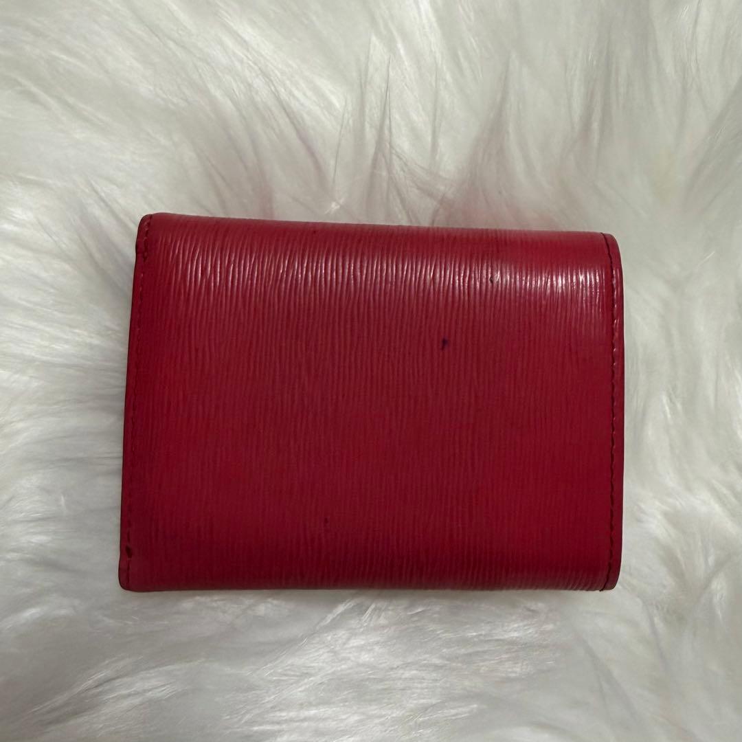 PRADA 三つ折り財布ローズピンク コンパクトウォレット 箱・紙袋付き 正規品