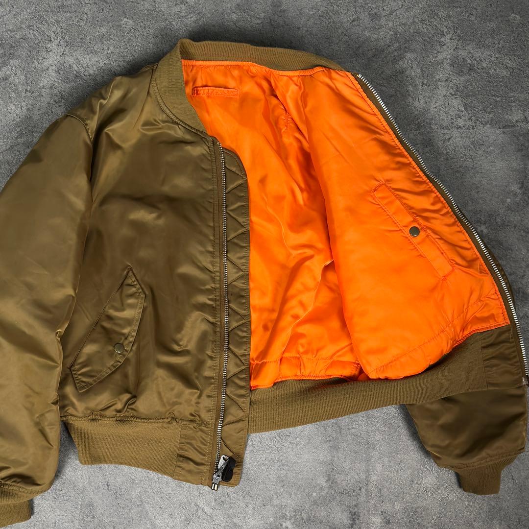 ALPHA INDUSTRIES MA-1 フライトジャケット コヨーテ 90s