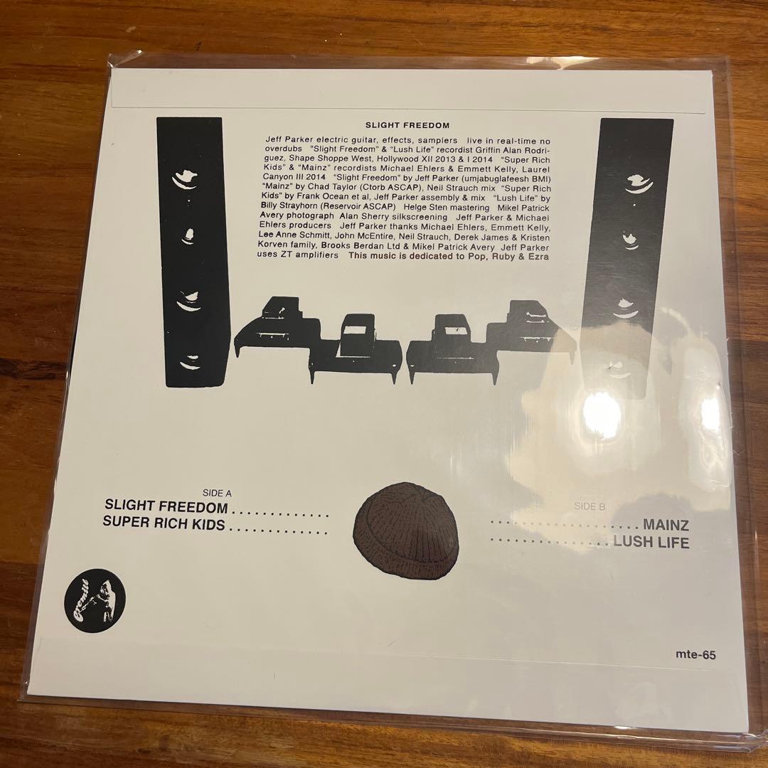 洋楽 jeff parker slight freedom lp