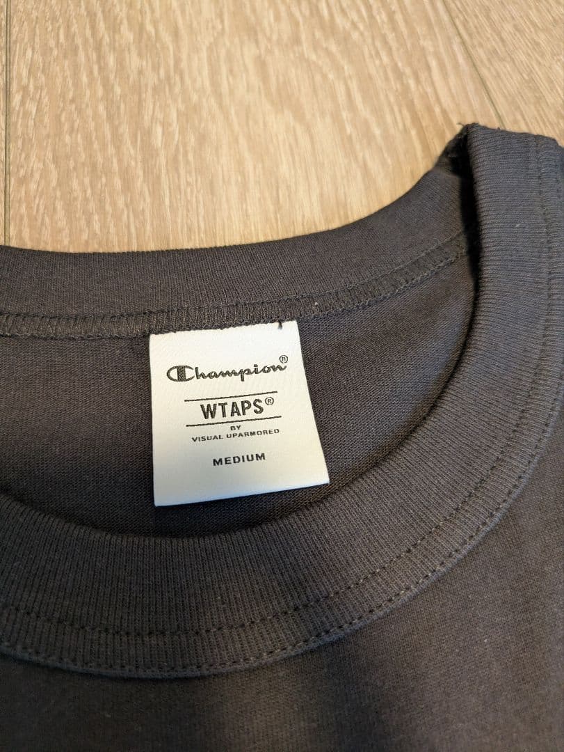 Champion×wtaps ブラック Tシャツ