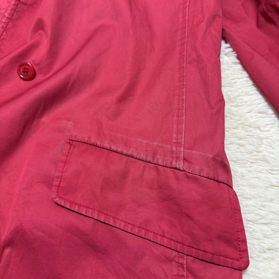 BURBERRY LONDON ステンカラーコート ノバチェック ロゴ金具 L