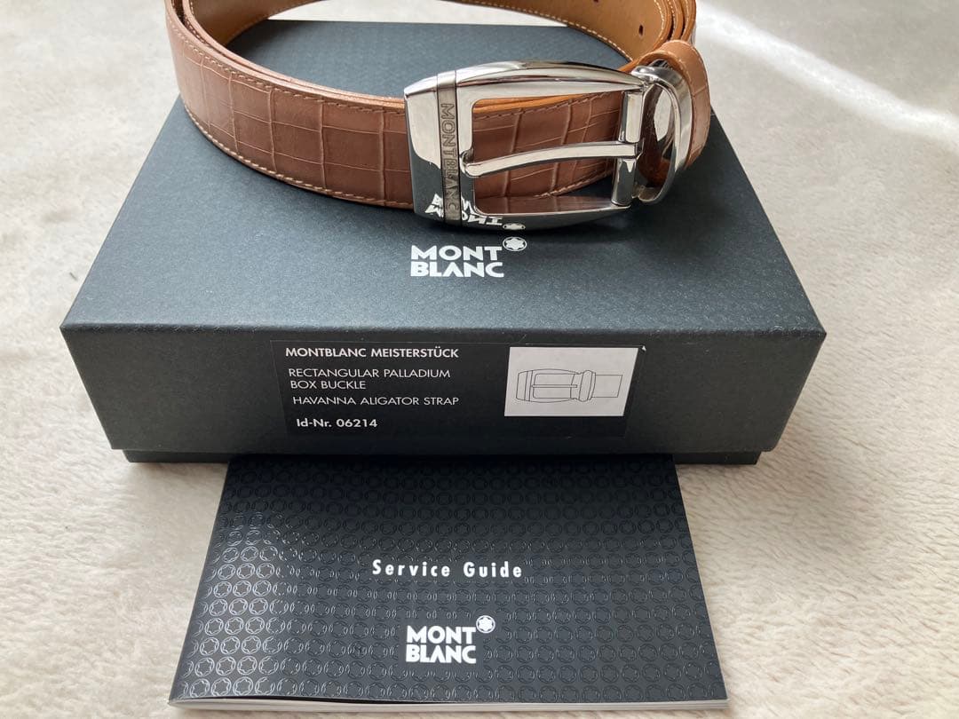 モンブランMONTBLANC MEISTERSTÜCK ベルトハバナアリゲーター