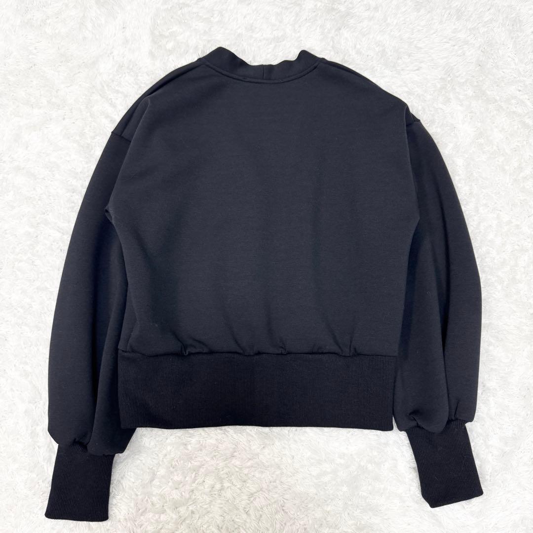 【ビアズリー】☆極美品☆ダンボールパールボタン カーディガン ブラックFREE