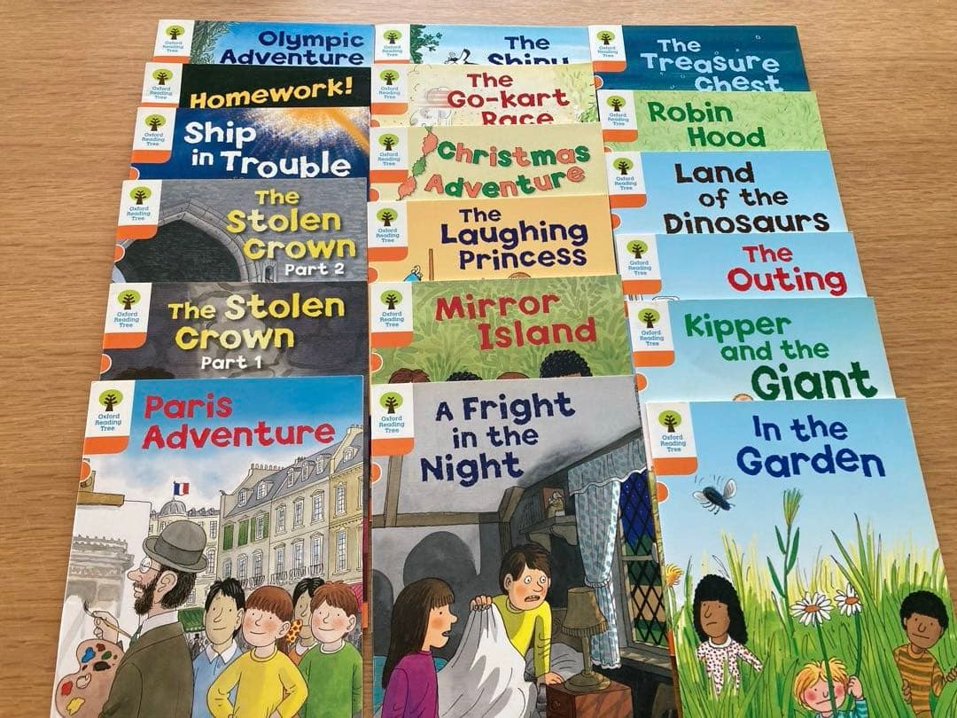 Oxford Reading Tree 絵本 英語 level 6,7,8,9