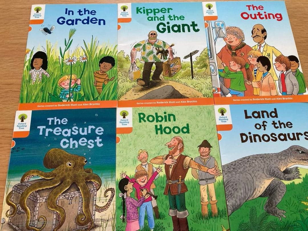 Oxford Reading Tree 絵本 英語 level 6,7,8,9