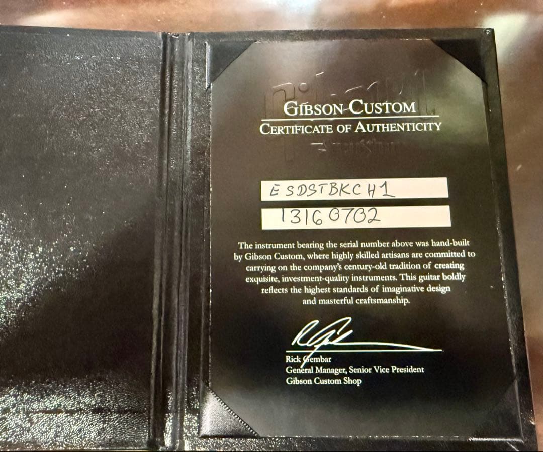 Gibson Memphis Custom Shop ES-335 2010年製